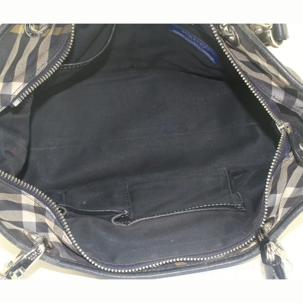 Burberry Charcoal Denim Canvas Tote 1BUR912K